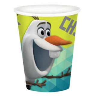 Frozen Fever Olaf Paper Cups - 8 Pack