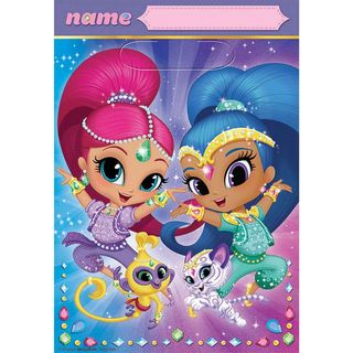 Shimmer and Shine Loot Bags  - 8 Pack