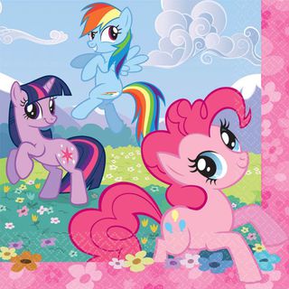 My Little Pony Lunch Napkins - 16 Pack