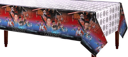 Star Wars EP Vll Plastic Tablecover (Each)