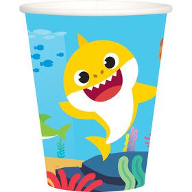 Baby Shark Party Cups - 8 Pack