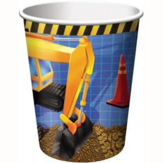 Under Construction Cups - 8 Pack