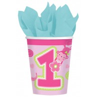 Fun to be One Cups - Pink - 8 Pack
