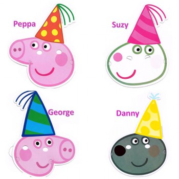 Peppa Pig Party Masks