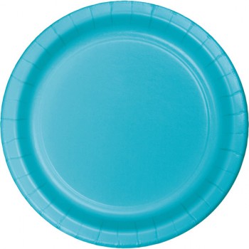 Party Plates - Bermuda Blue - 8 Pack