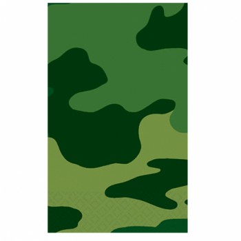 Camoflage Paper Table Cover