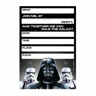 Star Wars Invitations - 8 Pack