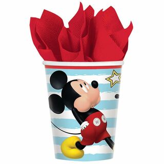 Mickey Mouse Cups - 8 Pack