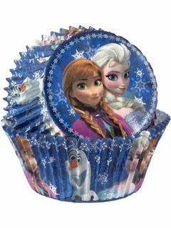 Frozen Cupcake Cases - 50 Pack