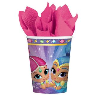 Shimmer and Shine Cups - 8 Pack
