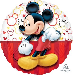 Mickey Mouse Foil Balloon - Single