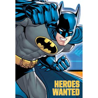 Batman Party Invitations - 8 Pack