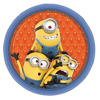 Minions Dinner Plate - 8 Pack