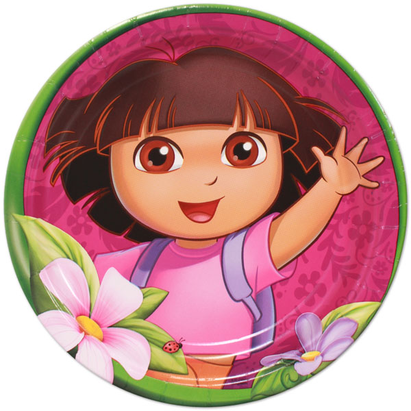 Dora the Explorer Dinner Plates