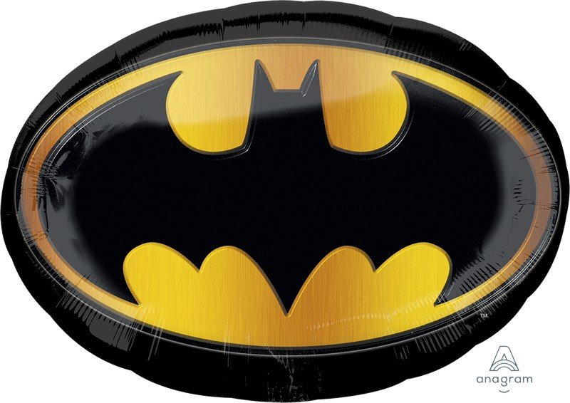 Batman Emblem Supershape Foil Balloon - Single