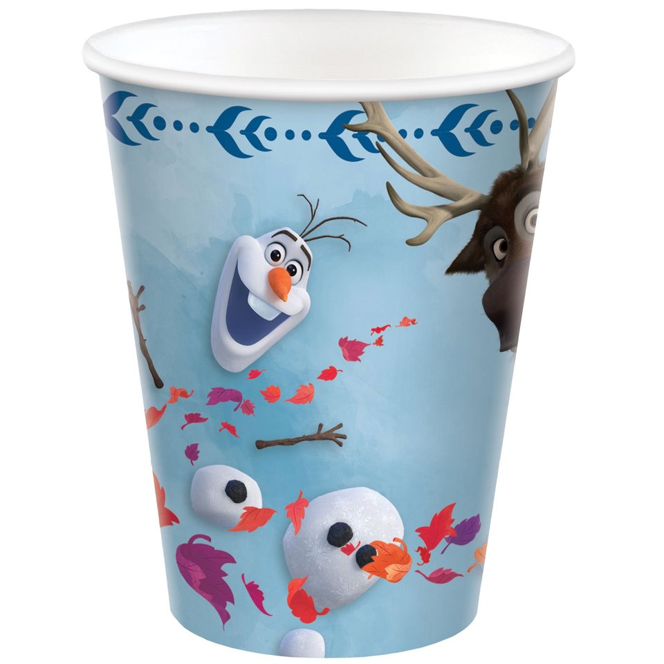 Disney Frozen 2 Cups - 8 Plate