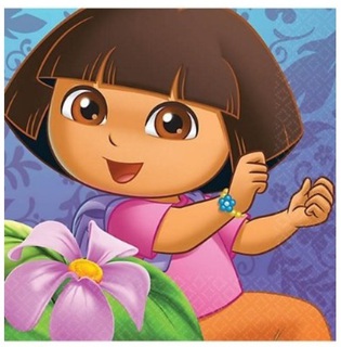 Dora the Explorer Napkins - 16 Pack