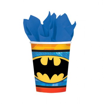 Batman Party Cups - 8 Pack