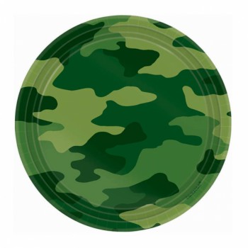 Camouflage Dinner Plates