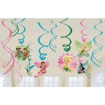 Tinker Bell Hanging Swirls