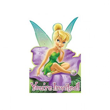 Tinker Bell Invitations  - 8 Pack